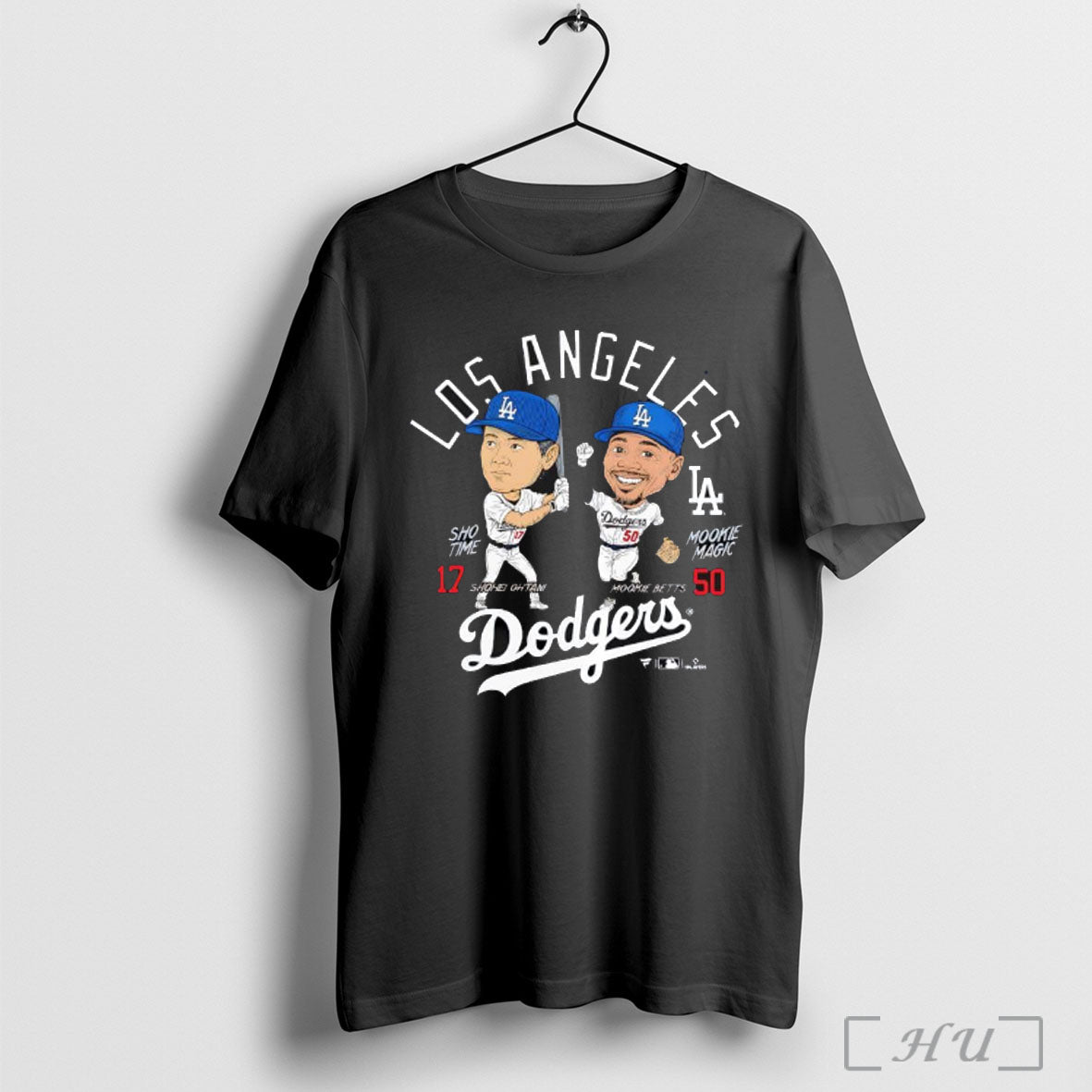 Officials Los Angeles Dodgers Mookie Betts Shohei Ohtani Player Duo T Shirt