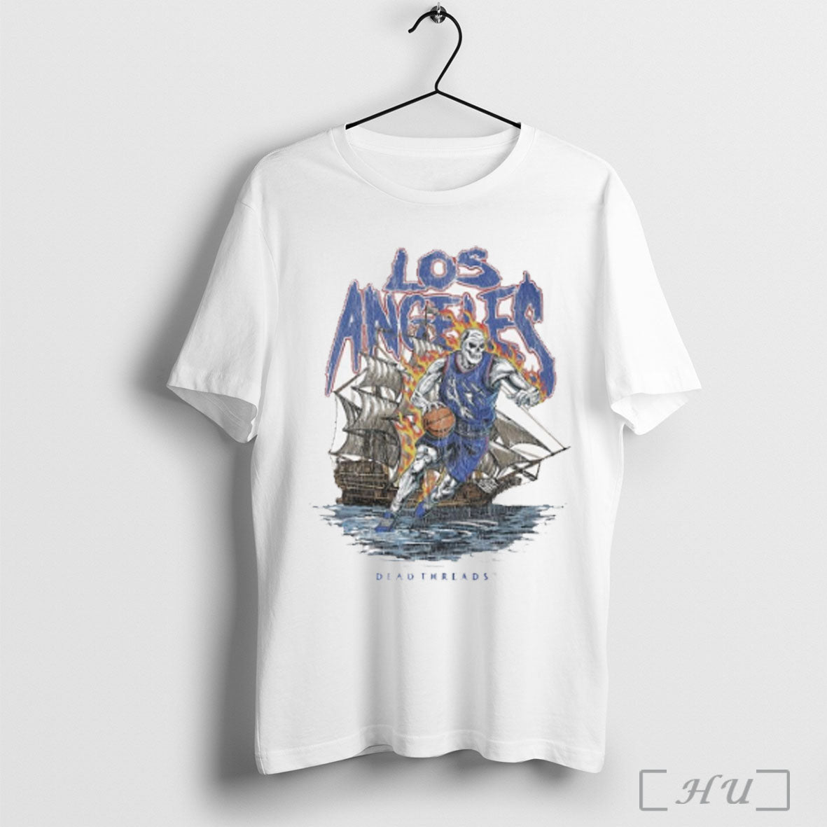 Officials Los Angeles Lakers Basketball Dt Skeleton T Shirt Sweatshirt Png