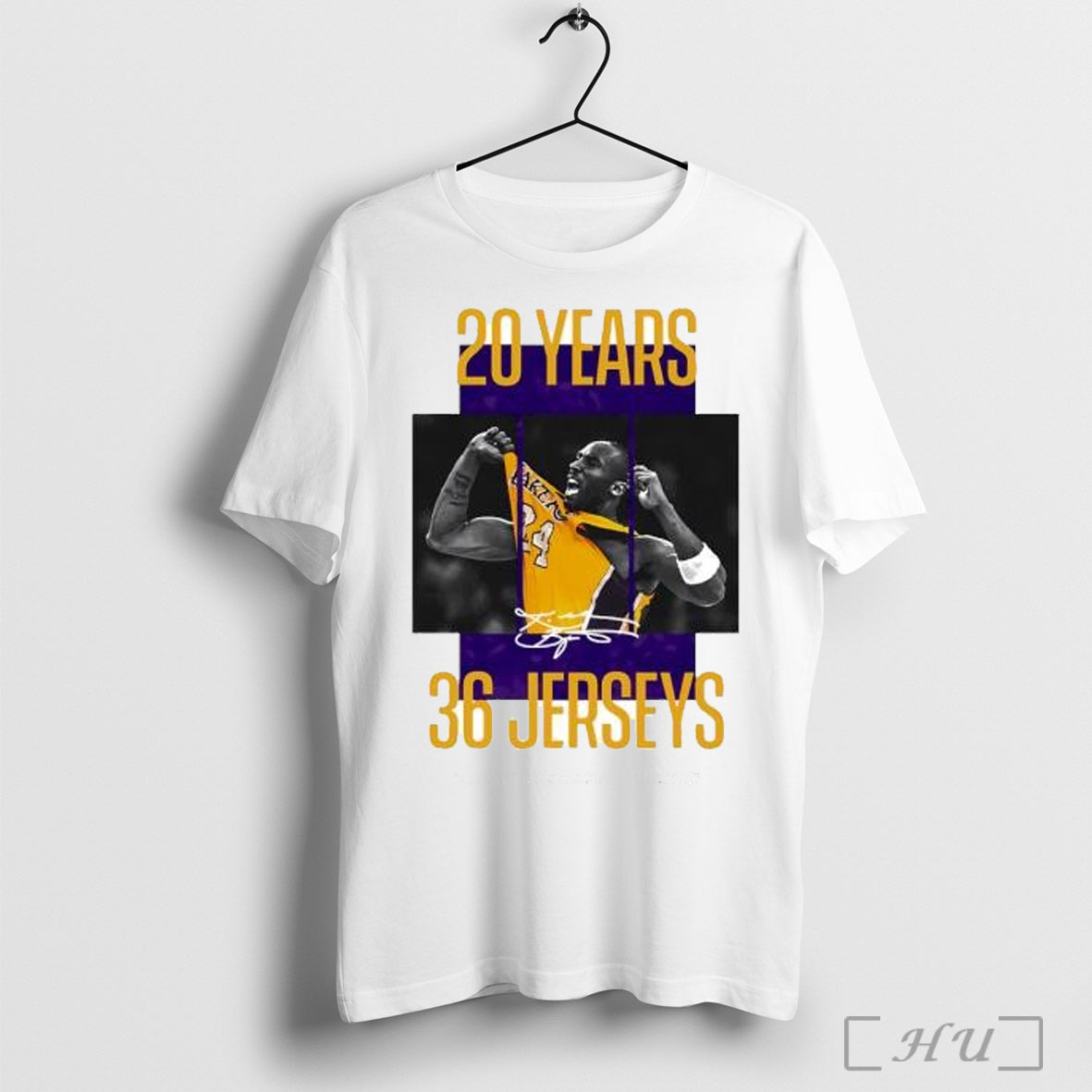 Officials Los Angeles Lakers Kobe Bryant 20 Years 36 Jerseys Shirt Hoodie Sweater Longsleeve And