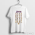 Officials Los Angeles Lakers Legends Bulls Of All Time T Shirt