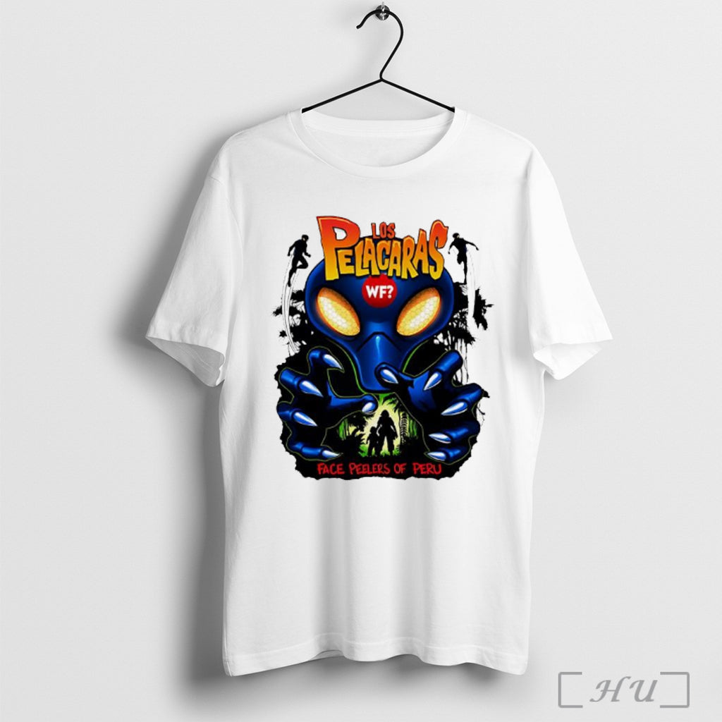 Officials Los Pelacaras Face Peelers Of Peru Alien Graphic T Shirt