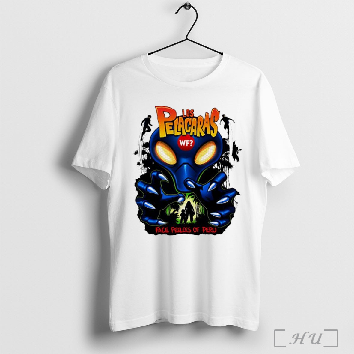 Officials Los Pelacaras Face Peelers Of Peru Alien Graphic T Shirt