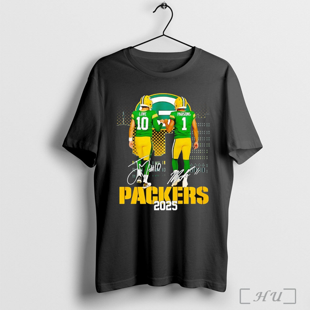 Officials Love And Parsons Green Bay Packers 2025 T Shirt