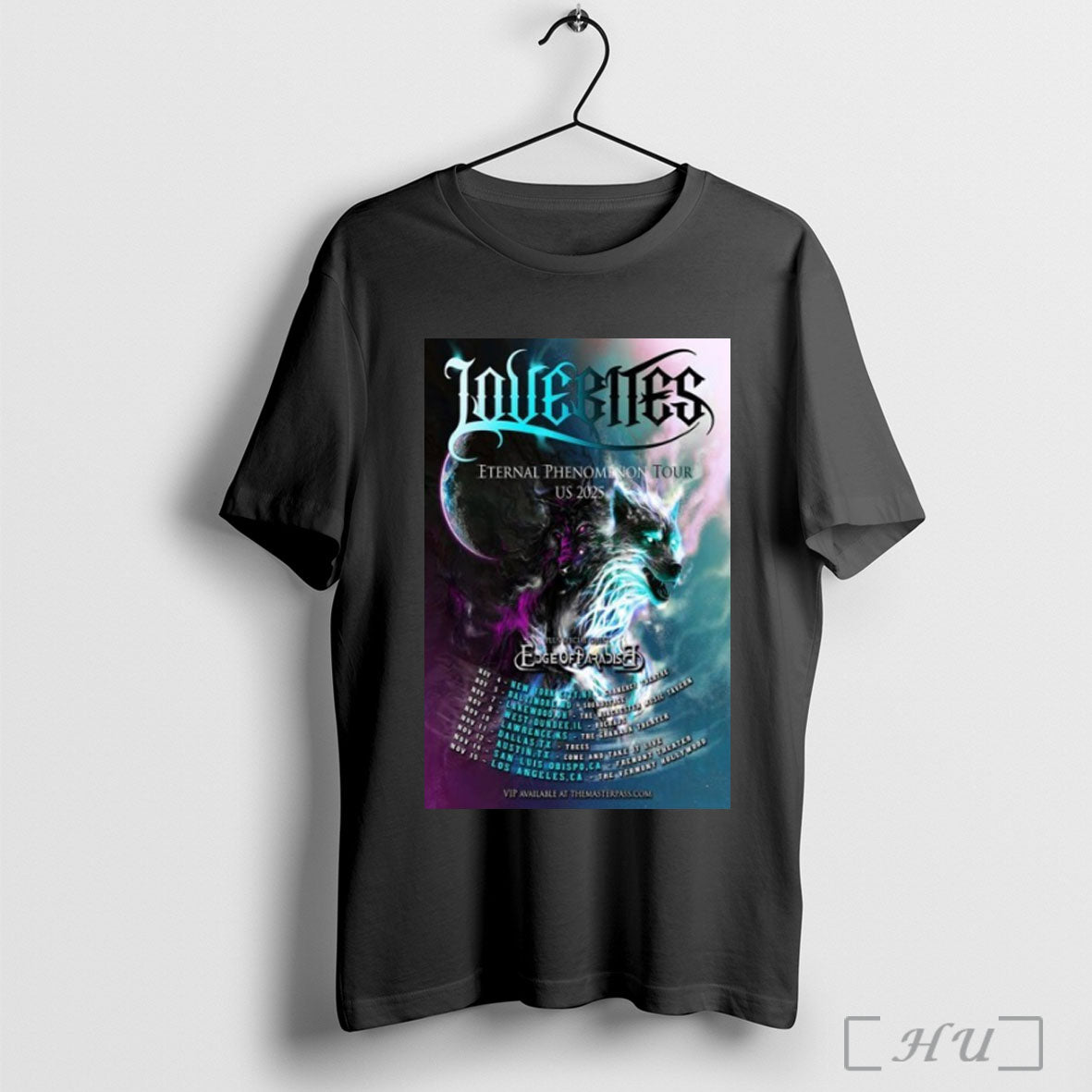 Officials Lovebites Eternal Phenomenon Tour Us 2025 Dates T Shirt