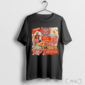 Officials Lucky Western Collage Im A Lucky Girl Graphic Vintage Cowgirl T Shirt