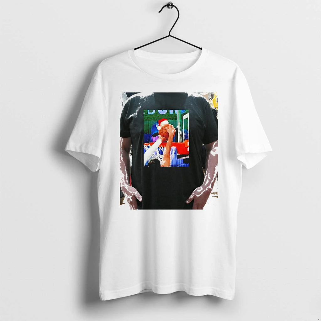 Officials Luka Doncic Dallas Mavericks Christmas Basketball Dunk Premium T Shirt