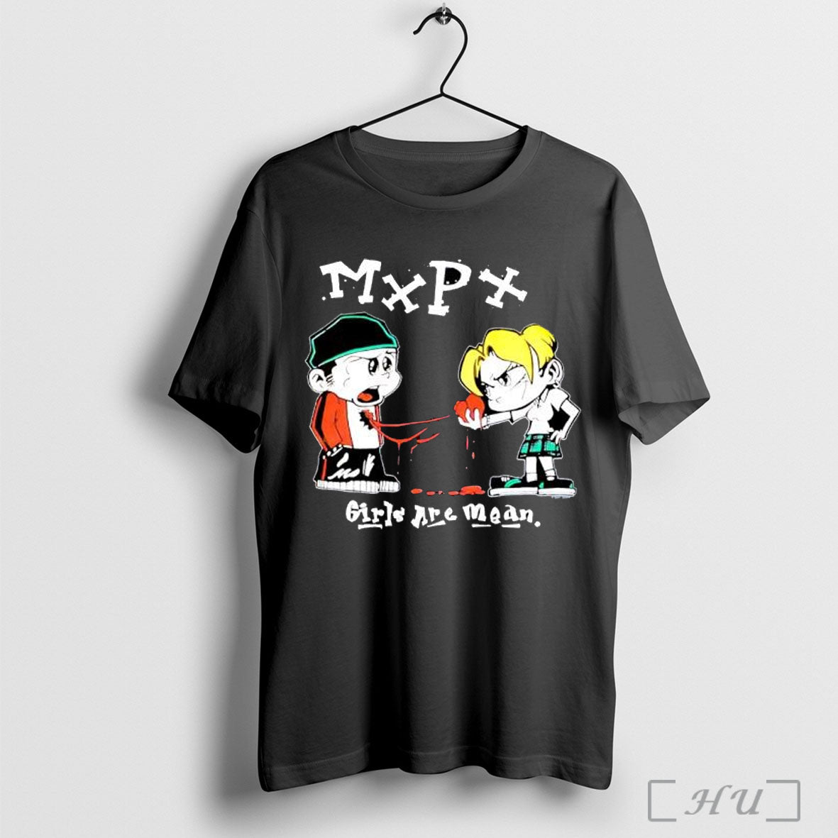 Officials Mxpx Girls Are Mean Cartoon T Shirt