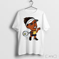 Officials Madison Keys Tennis Player Big Head Graphic T Shirt