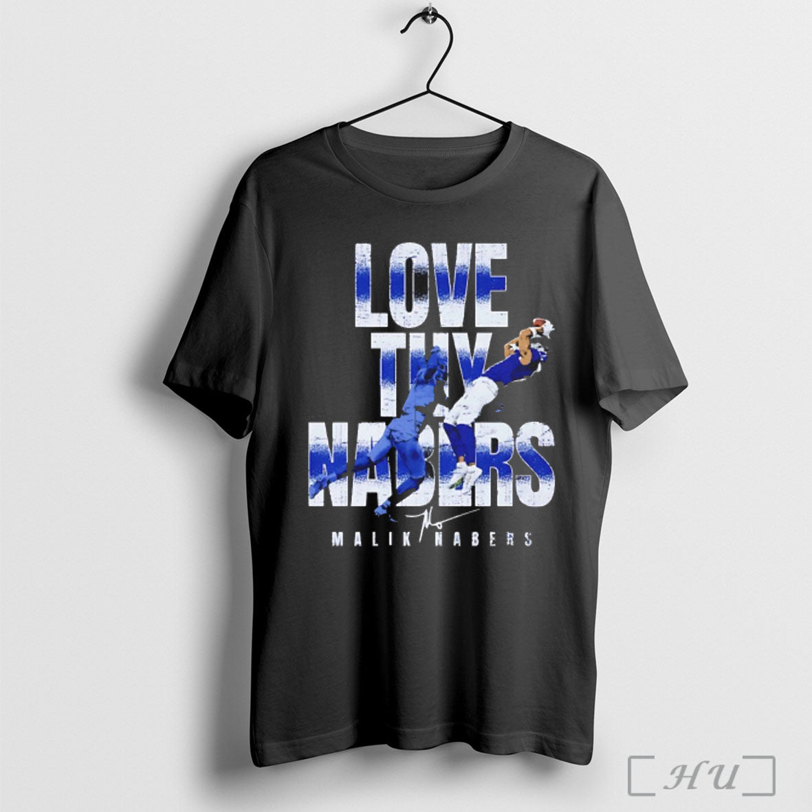 Officials Malik Nabers New York Giants Love Thy Nabers Signature T Shirt