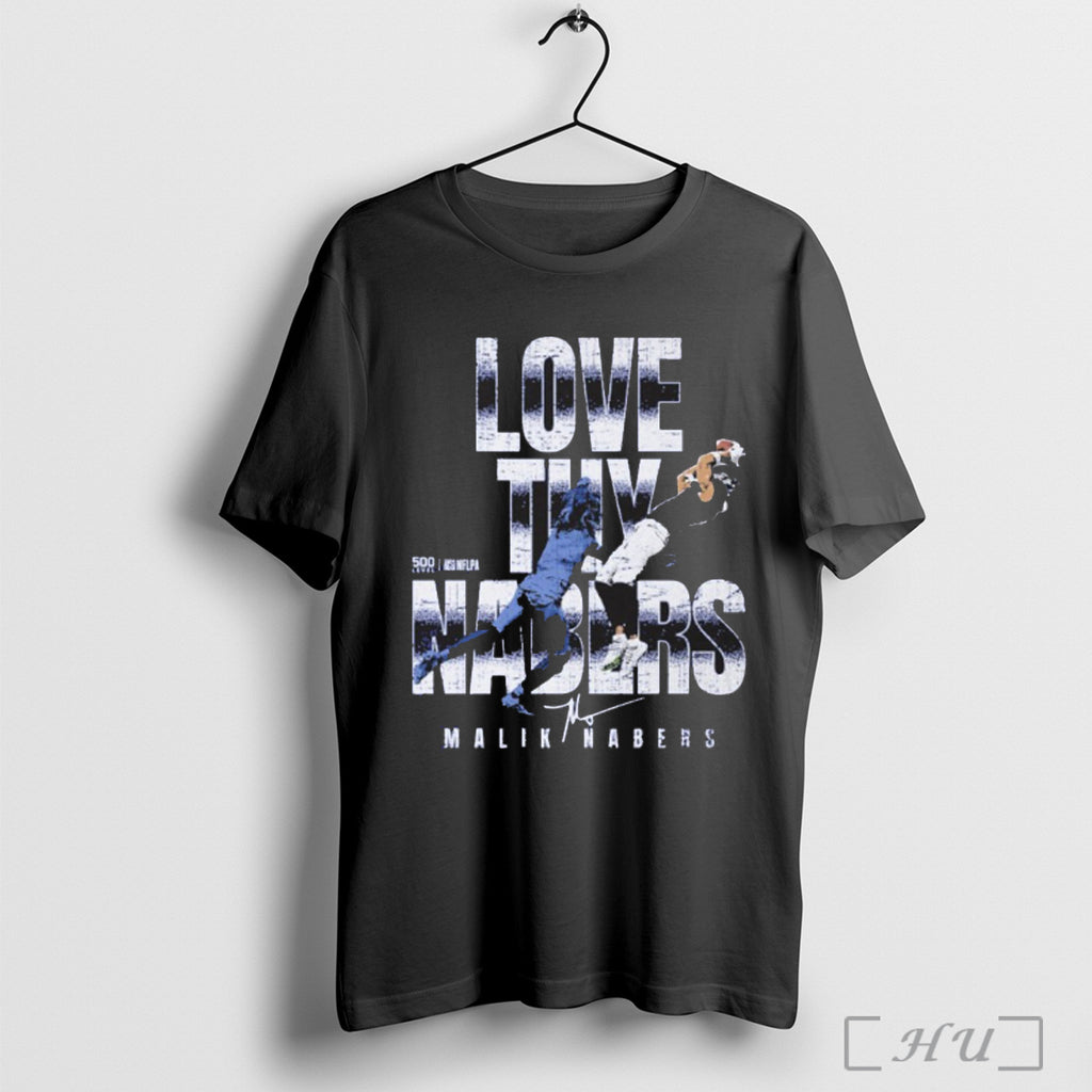 Officials Malik Nabers New York Giants Love Thy Nabers T Shirt