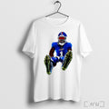 Officials Malik Nabers New York Giants Football Leek Signature T Shirt