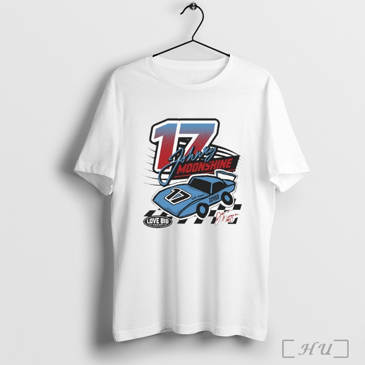Officials Marie Antoinette Johnny Moonshine Love Big Racing T Shirt