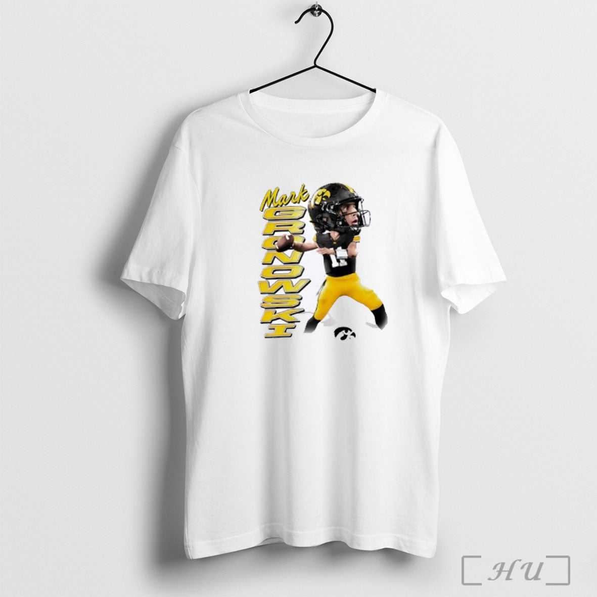 Officials Mark Gronowski Iowa Hawkeyes Football Caricature T Shirt
