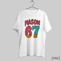Officials Mason 67 Ice Cream Cute Meme Six Seven On Back T Shirt
