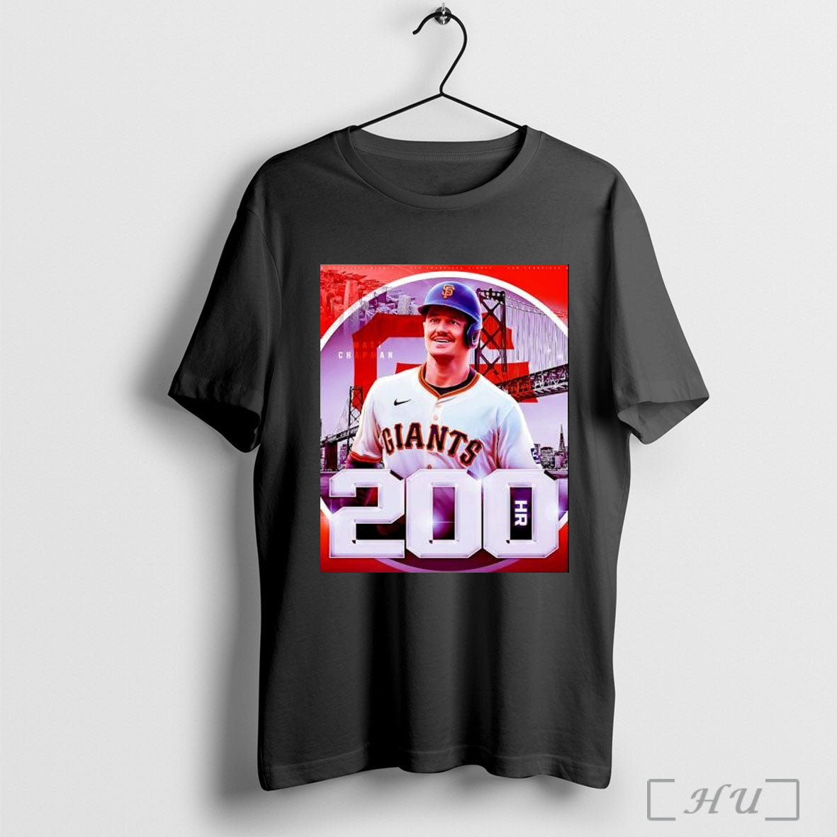 Officials Matt Chapman San Francisco Giants 200 Hr T Shirt
