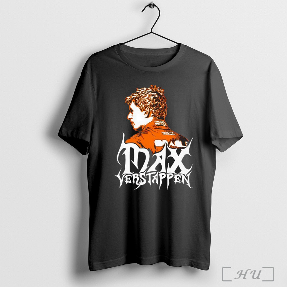 Officials Max Verstappen F1 Retro Rock T Shirt