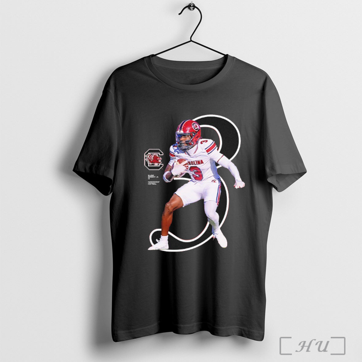 Officials Mazeo Bennett Jr 3 South Carolina Gamecocks 2025 Ncaa Player T Shirt