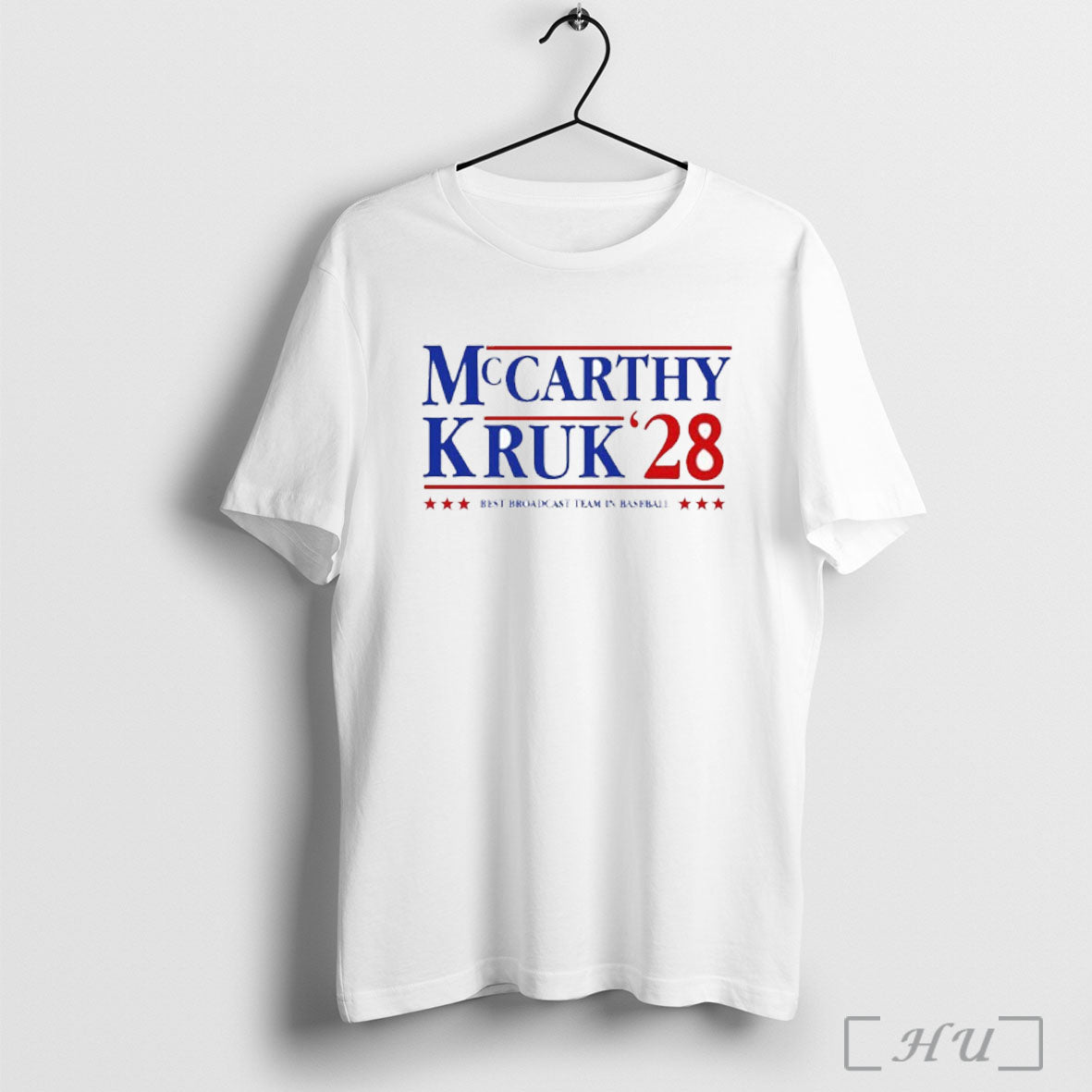 Officials Mccarthy And Kruk 24 Best Broadcast Team In Baseball T Shirt