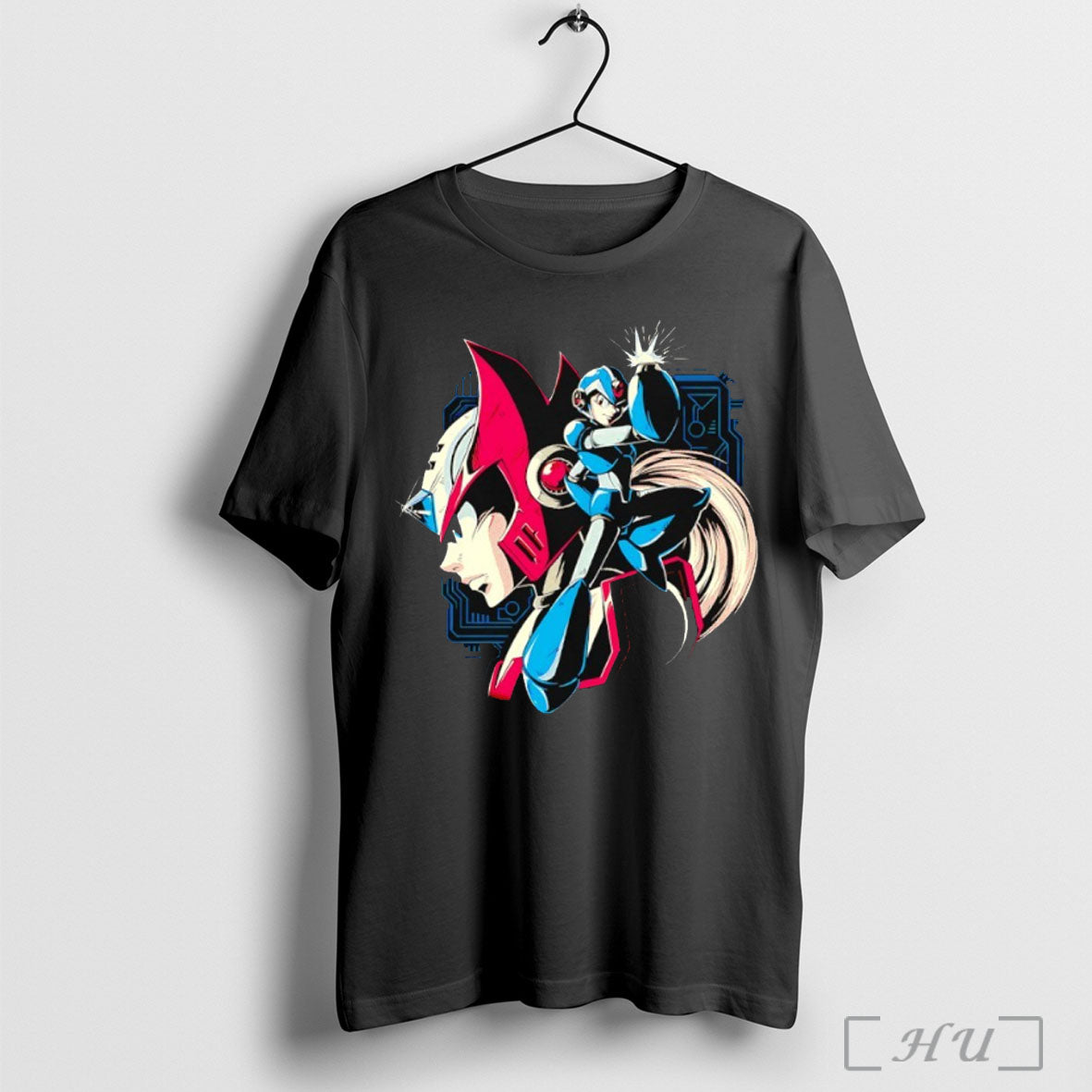 Officials Mega Man Brothers In Arm Cannons T Shirt