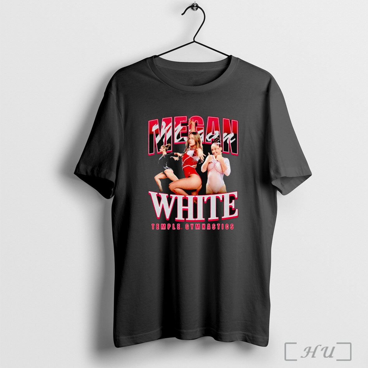 Officials Megan White Triple Player Temple Gymnastics T Shirt