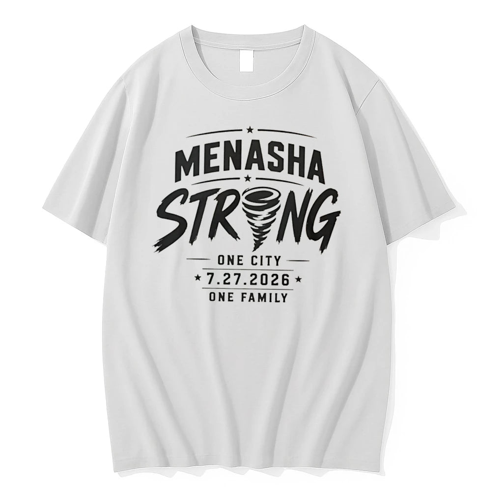 Officials Menasha Strong One City 7 27 2026 One Family Tee Premium T Shirt