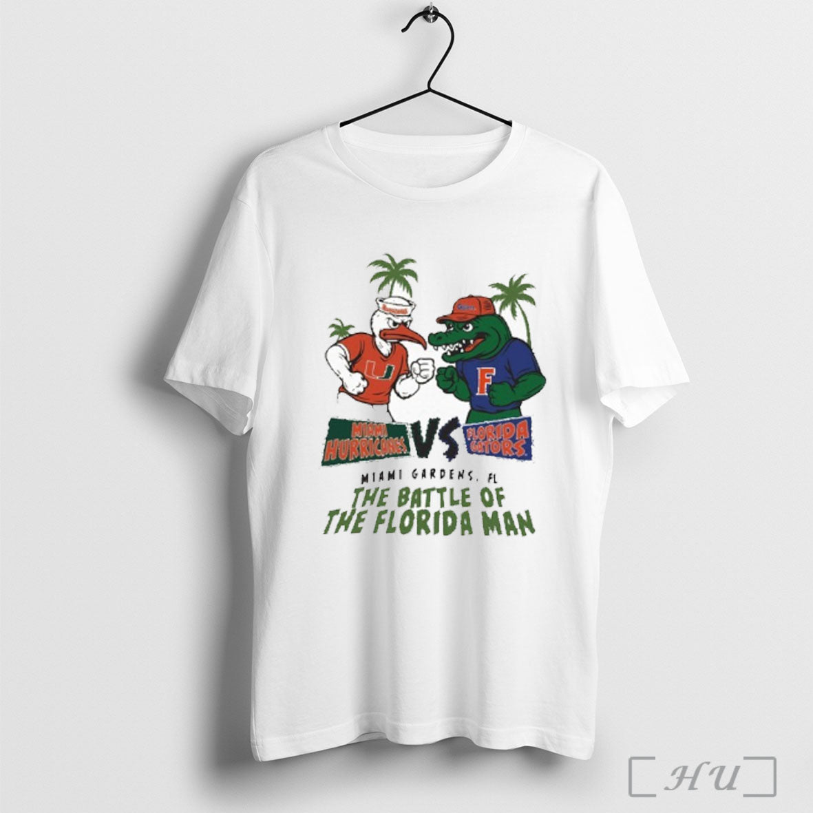 Officials Miami Vs Florida 2025 Florida Man Mascot Gameday T Shirt