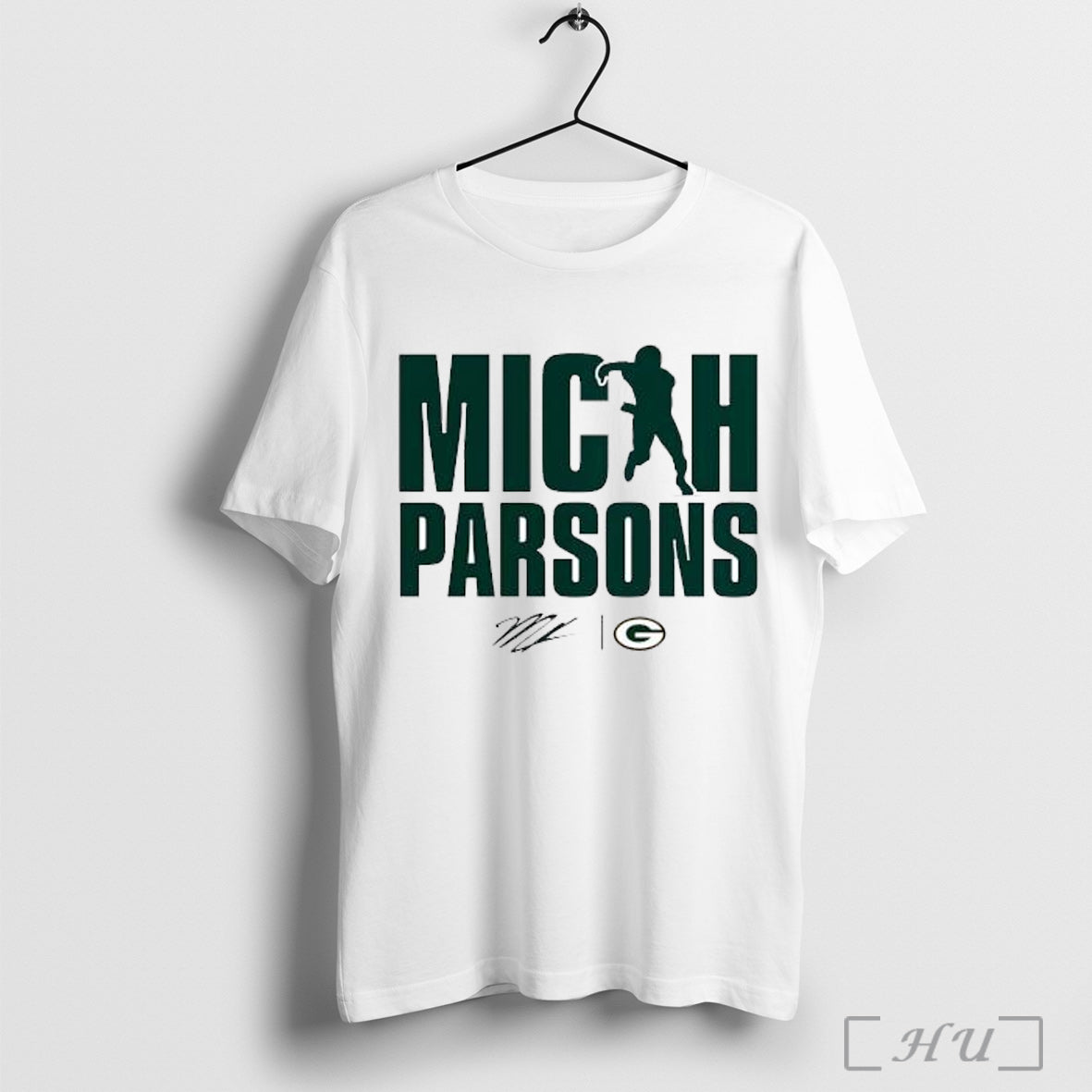 Officials Micah Parsons Green Bay Packers Signature T Shirt