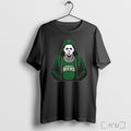 Officials Michael Myers Wearing Milwaukee Bucks Nba Scary Halloween 2025 V Neck T Shirt