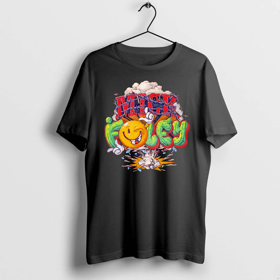 Officials Mick Foley Trainwreck Premium T Shirt