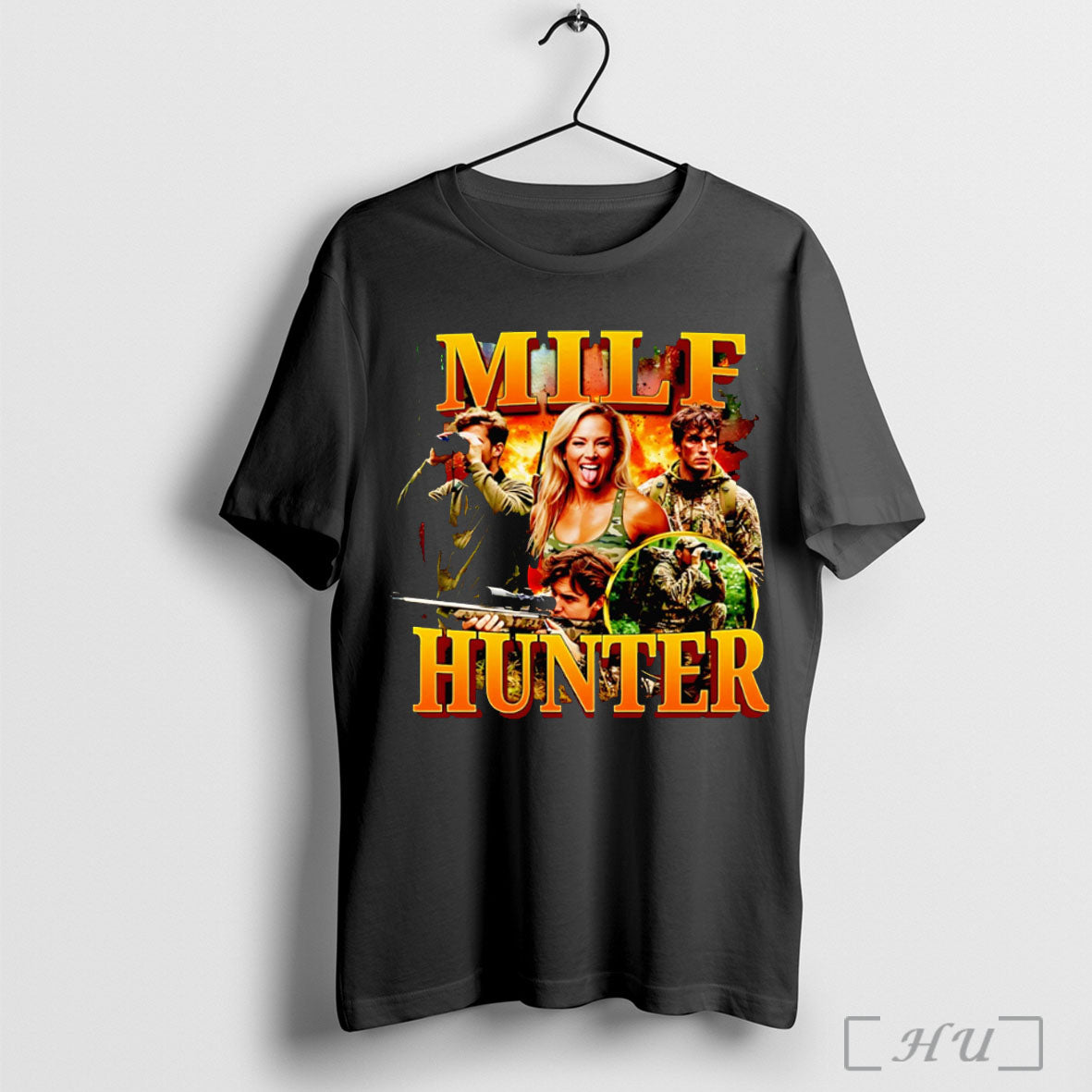 Officials Milf Hunter Graphic T Shirt