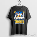 Officials Milwaukee Brewers 2025 Mlb Postseason Clinched T Shirt