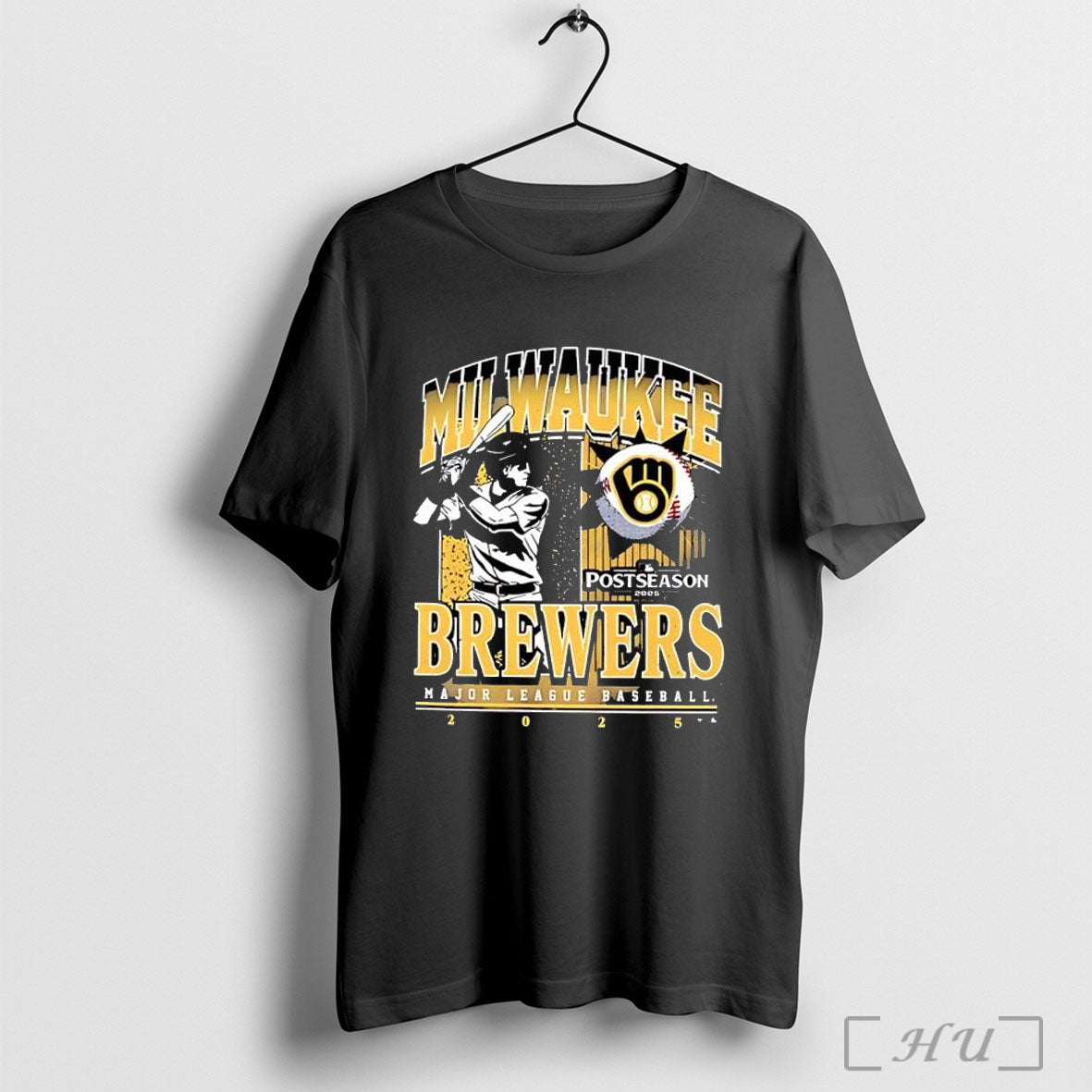 Officials Milwaukee Brewers 2025 Postseason Participant Playoff Franklin T Shirt