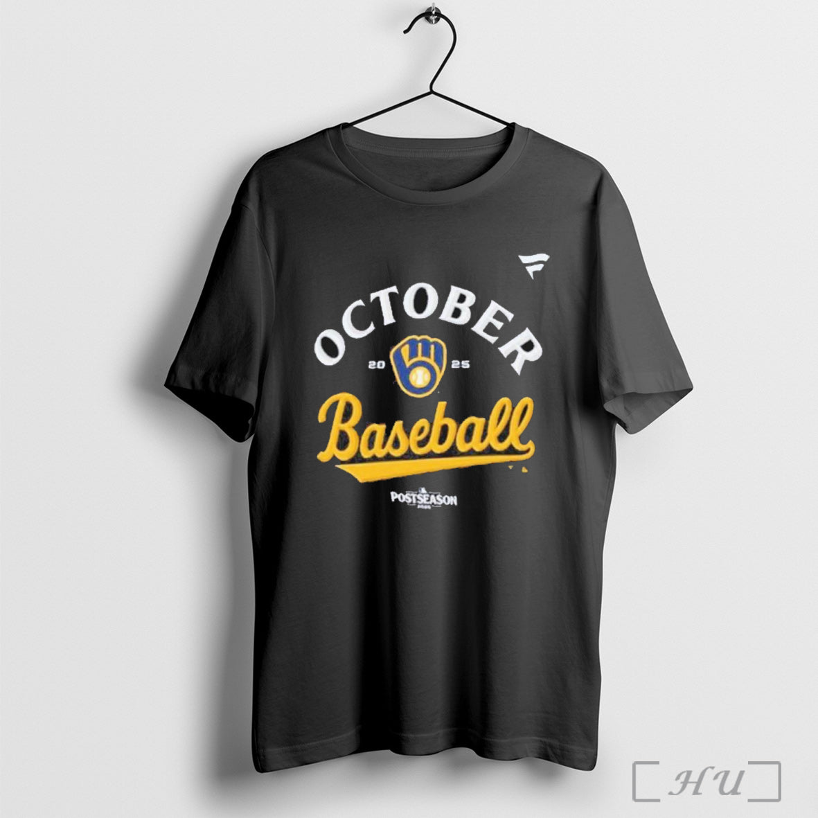 Officials Milwaukee Brewers Ball October Postseason T Shirt