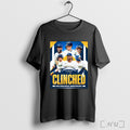 Officials Milwaukee Brewers Clinched 2025 Mlb Postseason Poster T Shirt