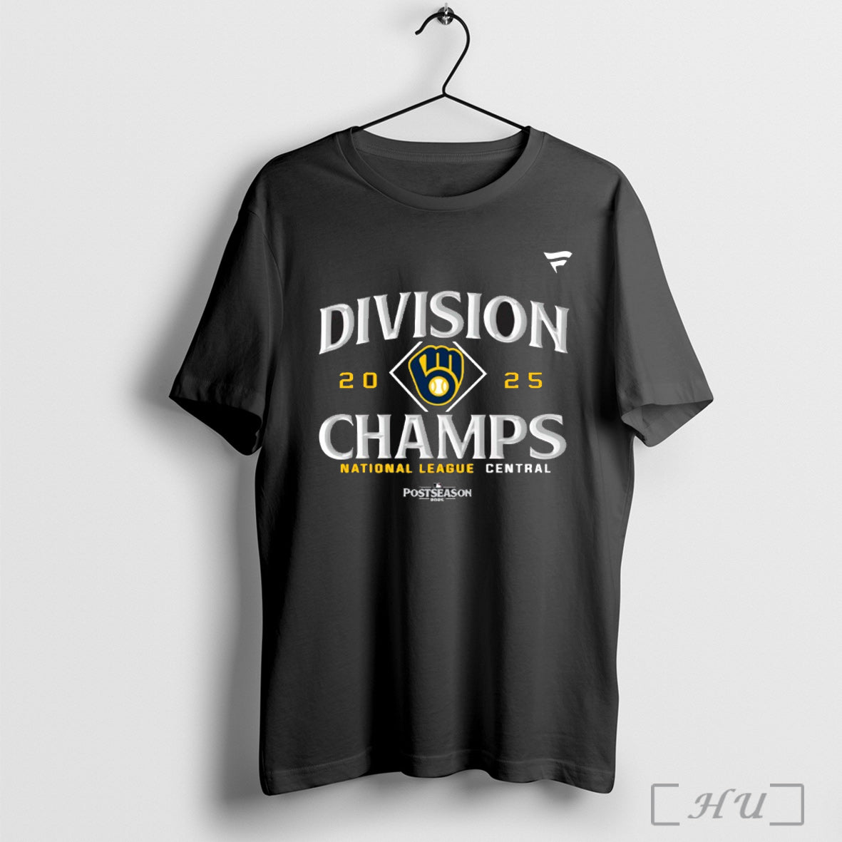 Officials Milwaukee Brewers Division Champs 2025 Nl Central Champions T Shirt