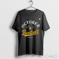 Officials Milwaukee Brewers October Baseball 2025 Mlb Postseason Locker Room T Shirt