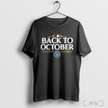 Officials Milwaukee Brewers Back To October 2025 Mlb Postseason T Shirt