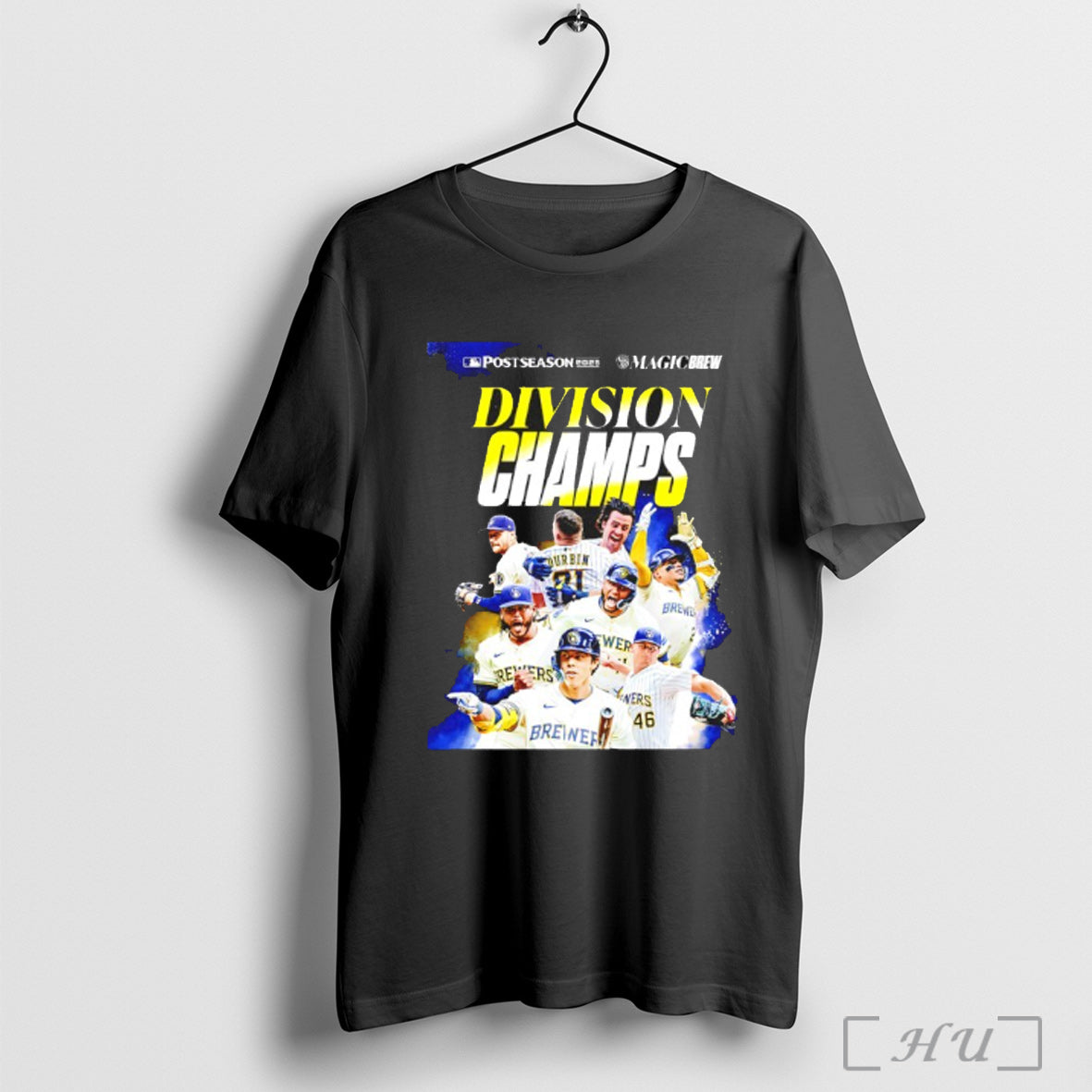 Officials Milwaukee Brewers Won The 2025 Nl Central Division Champions T Shirt