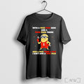 Officials Minion With A Fuck Fuck Here And A Fuck Fuck There T Shirt