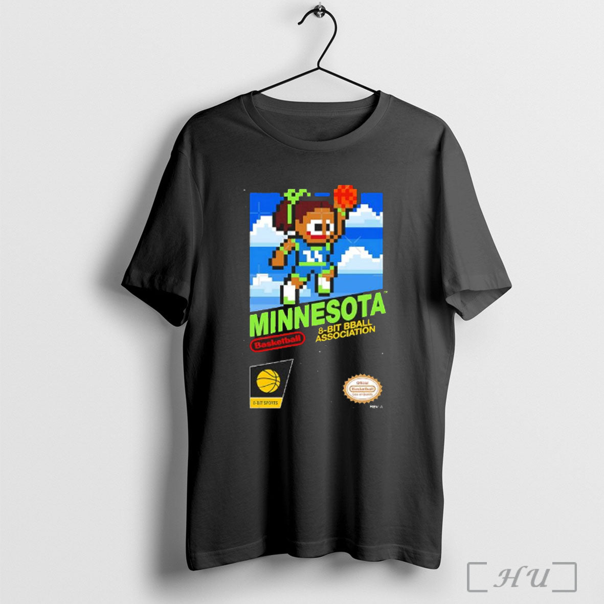 Officials Minnesota Lynx Basketball 8 Bit T Shirt