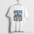 Officials Minnesota Timberwolves Dead Threads Skeleton T Shirt