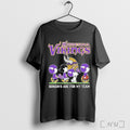 Officials Minnesota Vikings X The Peanuts Walking Sundays Are For My Team T Shirt