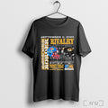 Officials Mizzou Tiger Vs Kansas Jayhawks 2025 Game Day Rivalry Border Showdown T Shirt
