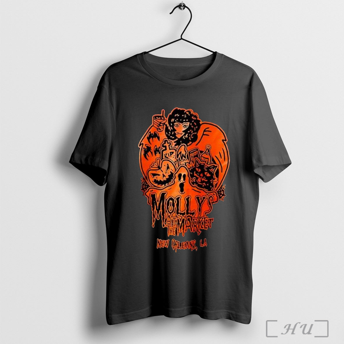 Officials Mollys At The Marketnew Orleans La Halloween T Shirt