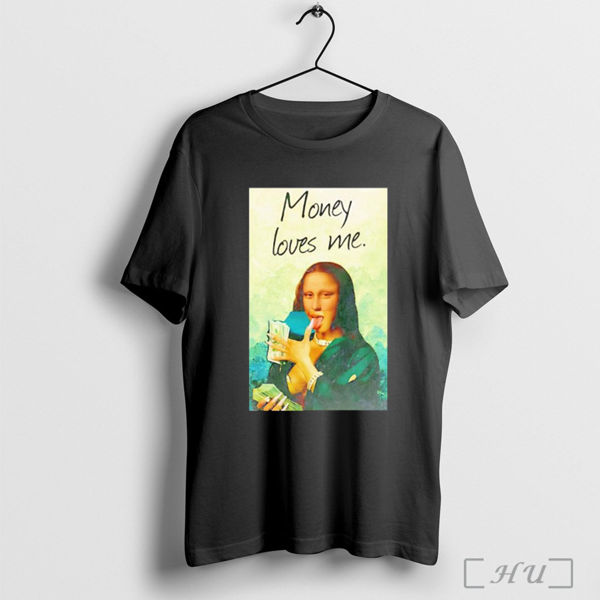 Officials Mona Lisa Holding Money Meme T Shirt