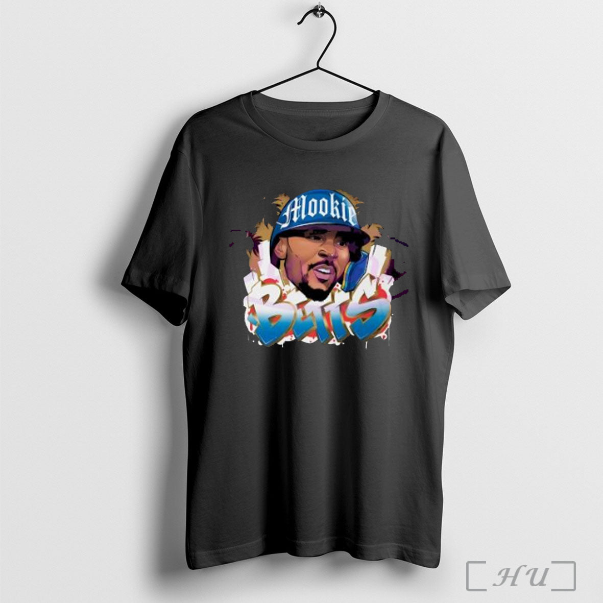 Officials Mookie Betts Los Angeles D Graffiti T Shirt