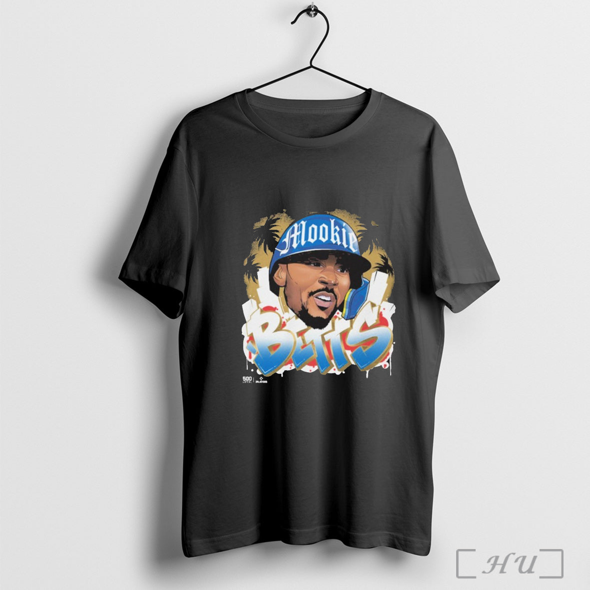 Officials Mookie Betts Los Angeles Dodgers Graffiti Retro T Shirt