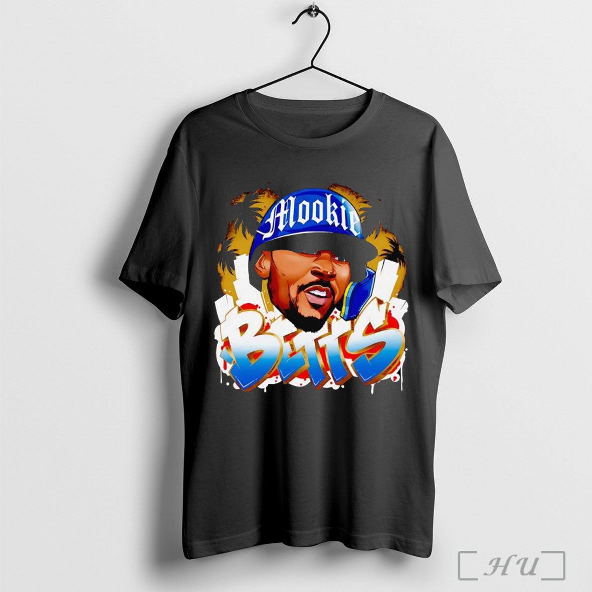 Officials Mookie Betts Graffiti Mookie Los Angeles Dodgers T Shirt