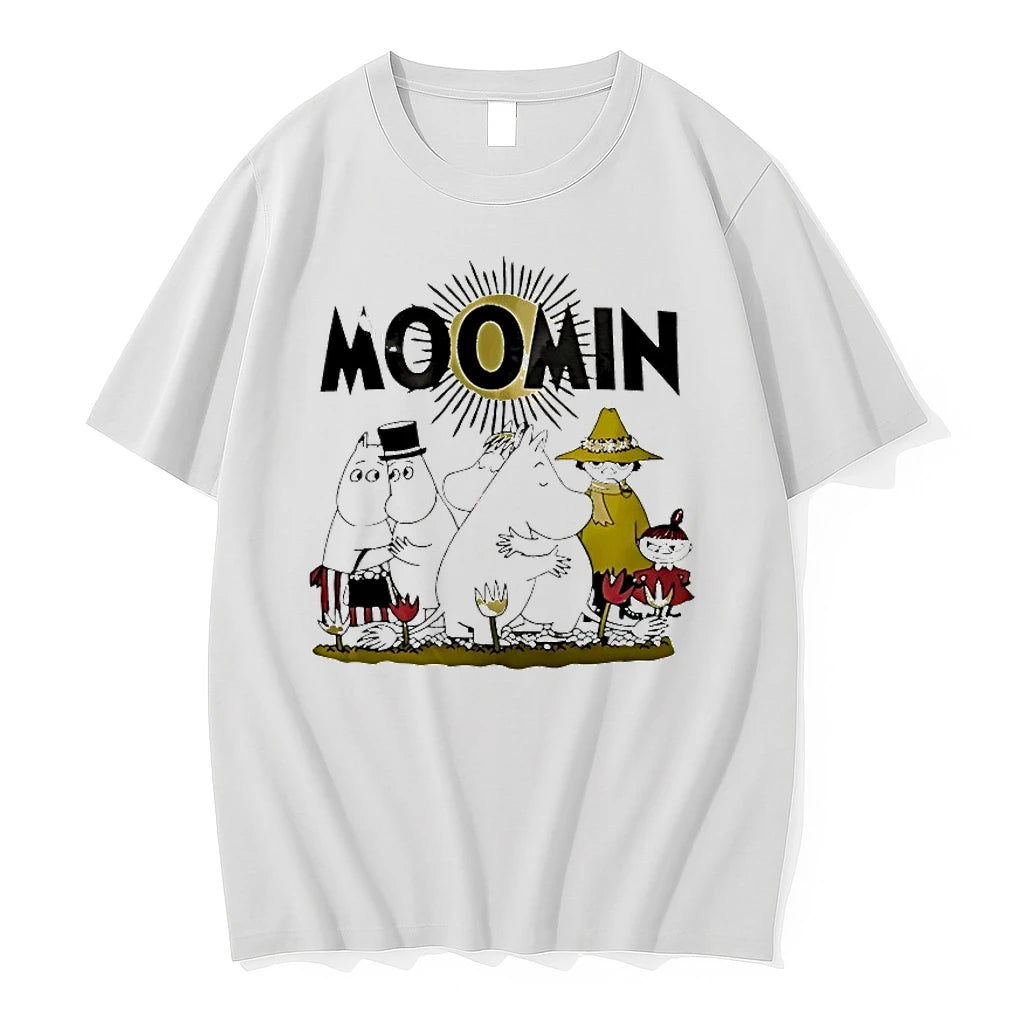 Officials Moomin Sunshine Cartoon T Shirt Sweater