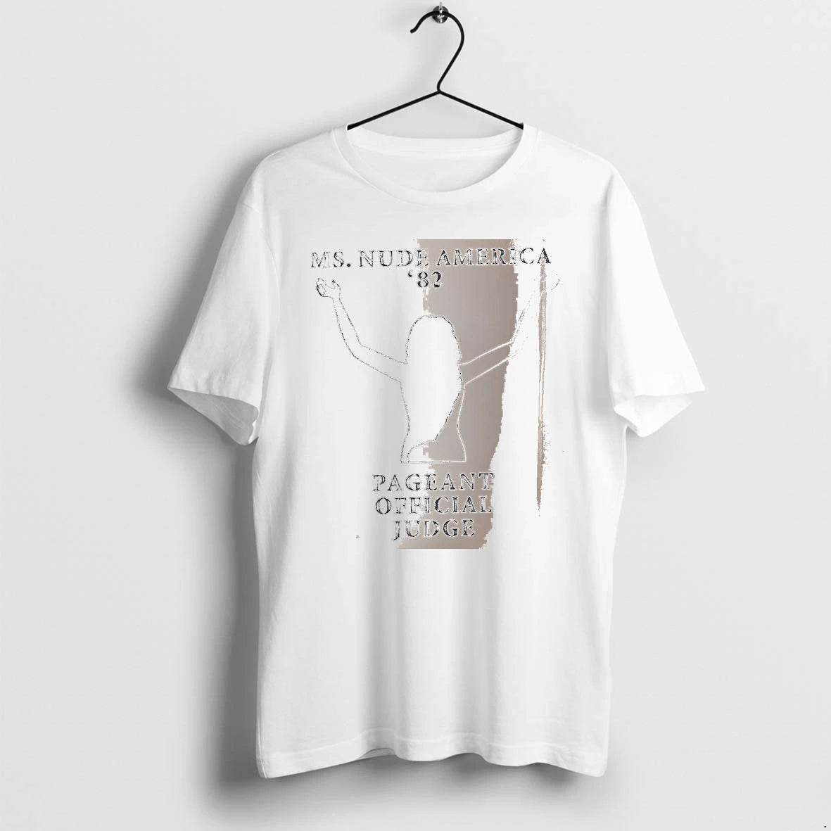 Officials Ms Nude America 82 Pageant Judge White Premium T Shirt